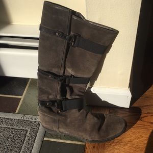 Aquatalia Tall Waterproof Leather Riding Boots 39